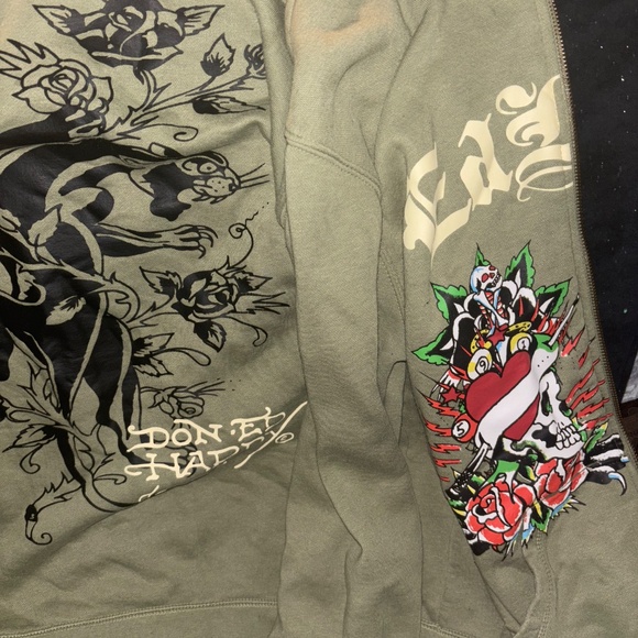 Ed hardy hoodie women - Picture 3 of 4